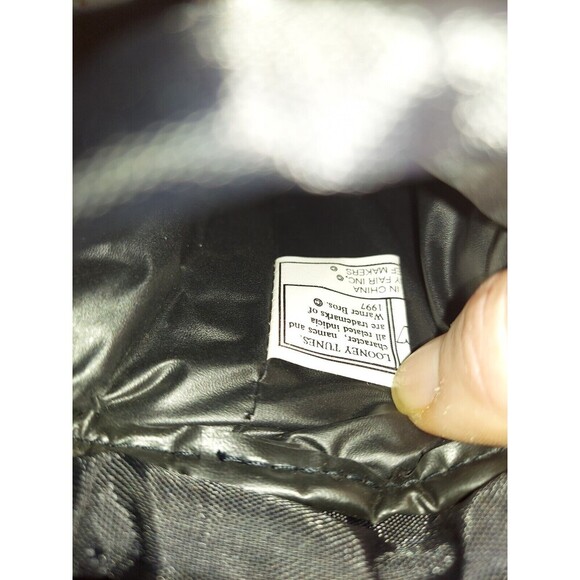 Vintage Looney Tunes Tasmanian Devil Fanny Pack With Cup Holder 1997 Taz - Picture 8 of 8